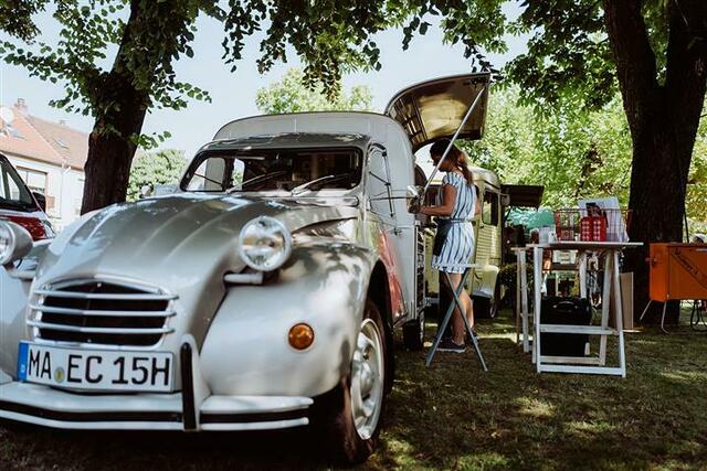 Eine Street-Food-Meile sorgt auch für das kulinarische Wohl beim Kunst- und Genussmarkt | Foto: Daniel Oechsler