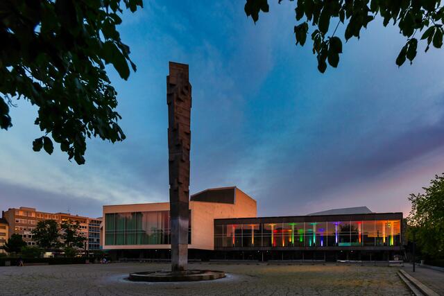 Pfalzbau in Ludwigshafen, Theater, Veranstaltungs- und Kongresshaus