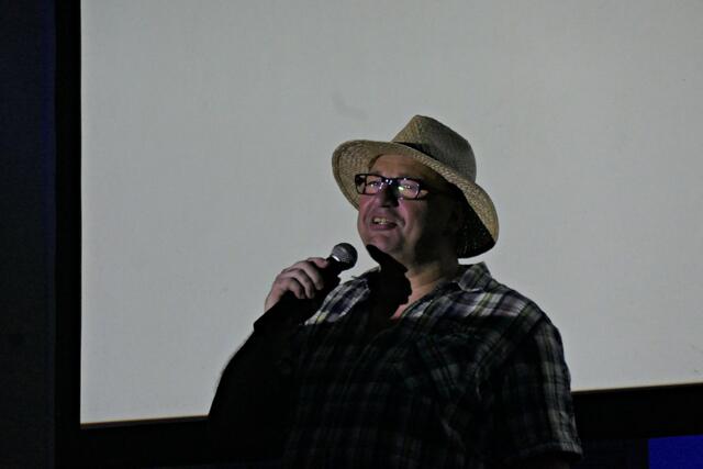 Macher Joachim Krieg wünscht einen schönen Abend | Foto: Brigitte Melder