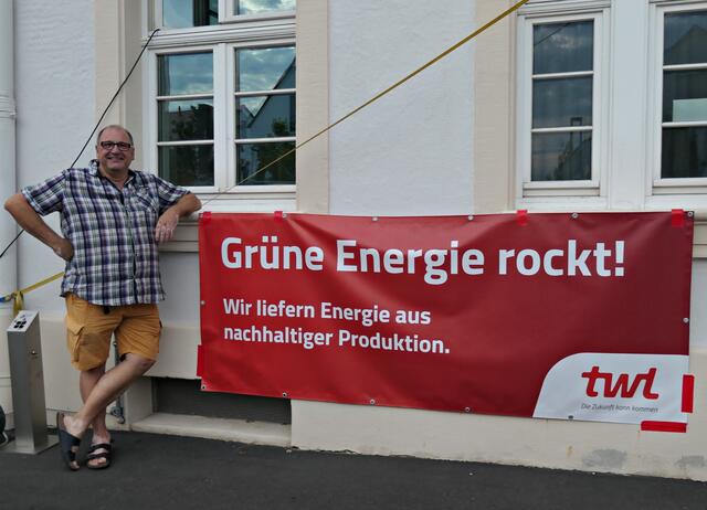 Dankbar für diesen Sponsor | Foto: Brigitte Melder