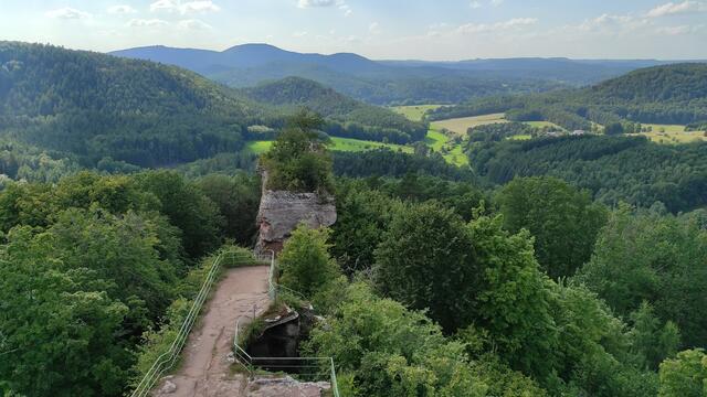Atemberaubender Ausblick vom Plateau aus | Foto: B. Bender