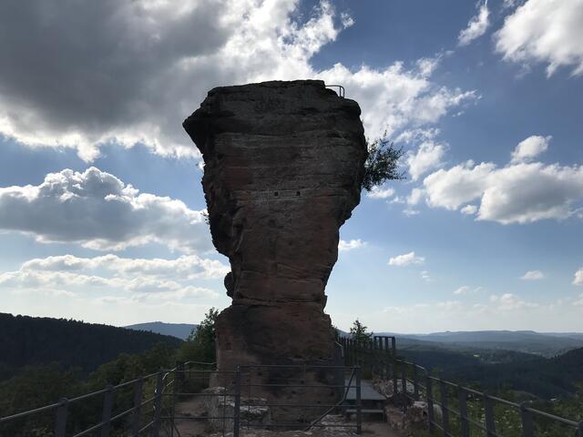 Der ehemalige Bergfried | Foto: B. Bender