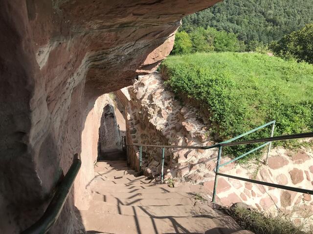Der Burgenrundgang ist fast beendet | Foto: B. Bender