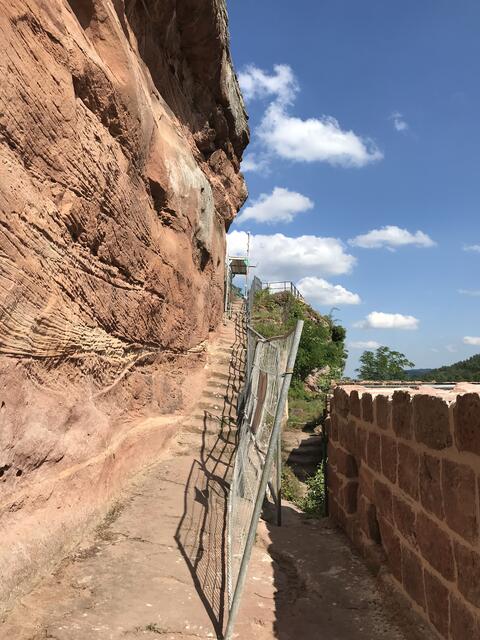 Hier hinauf | Foto: B. Bender