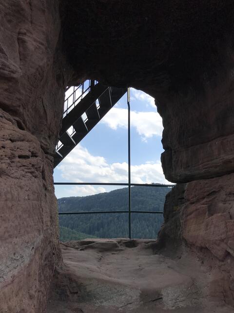 Letzte Treppe . . .  | Foto: B. Bender