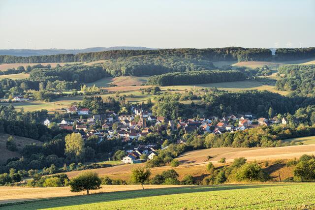 Sonnenaufgang bei Reichenbach-Steegen