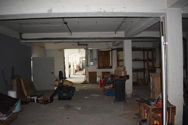 Das Erdgeschoss mit Blick zum geplanten Sozialkaufhaus | Foto: B. Bender