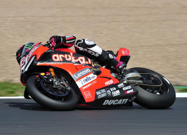 Der Brite Scott Redding (Ducati) wurde im ersten Rennen Zweiter (Foto Ralf Reinhardt)