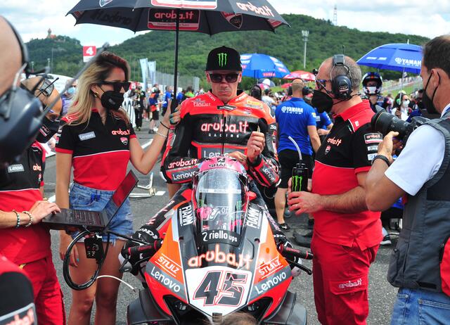 Der Brite Scott Redding (Ducati) wurde im ersten Rennen Zweiter (Foto Ralf Reinhardt)