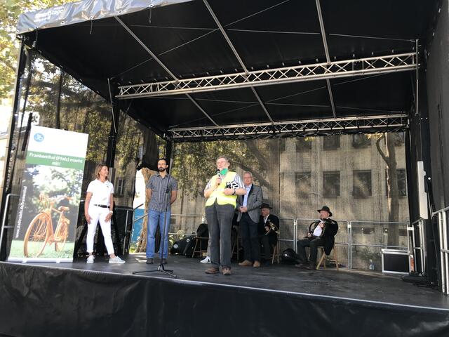 Dr. Rainer Schulze ist bei der dritten Runde der Stadtradeln-Star | Foto: Gisela Böhmer