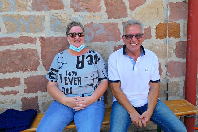 Ab und zu musste man den Schatten aufsuchen | Foto: Brigitte Melder