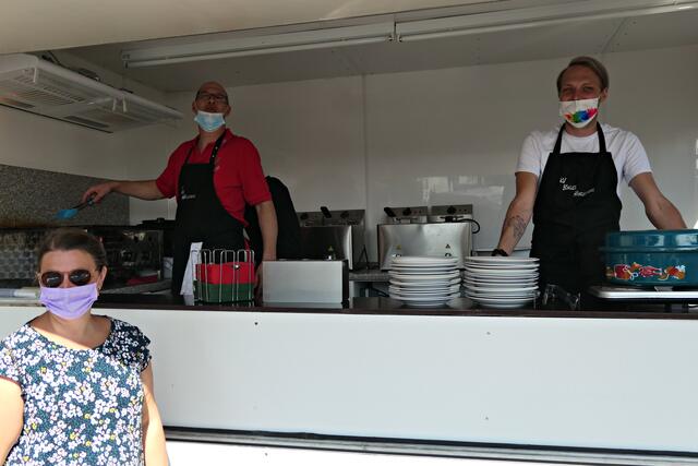 Hier wurde etwas gegen den Hunger getan | Foto: Brigitte Melder