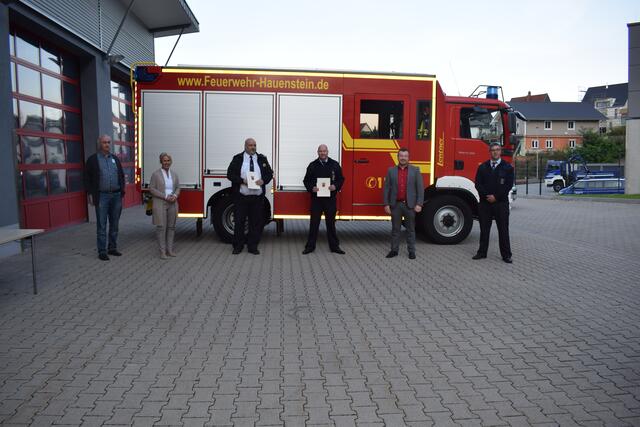 Michael Zimmermann, Dr. Susanne Ganster, Johannes Seibel, Wolfgang Seibel, Patrick Weißler und Sascha Brunner (v.l.n.r.) | Foto: B. Bender