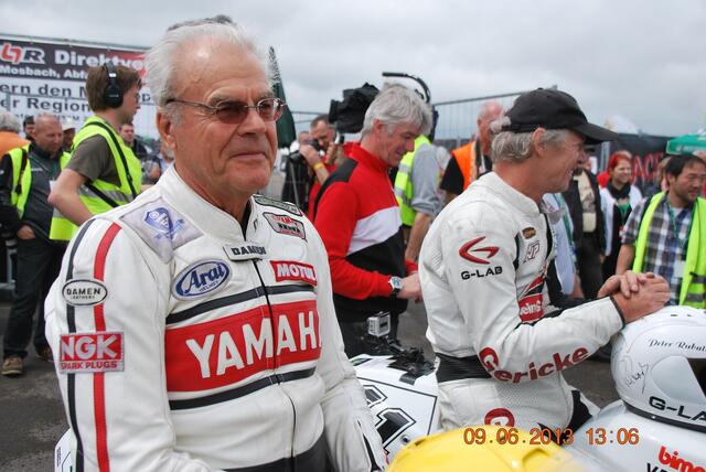Der zweifache Motorrad-Weltmeister Dieter Braun (Dielheim) kommt als Gast nach Hockenheim (Foto Michael Sonnick)