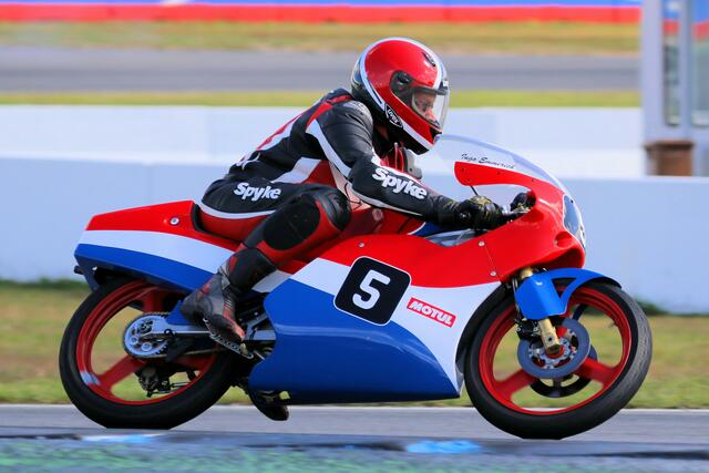 Ingo Emmerich-Seel 125 ccm Hockenheim (Foto Thomas Haas)