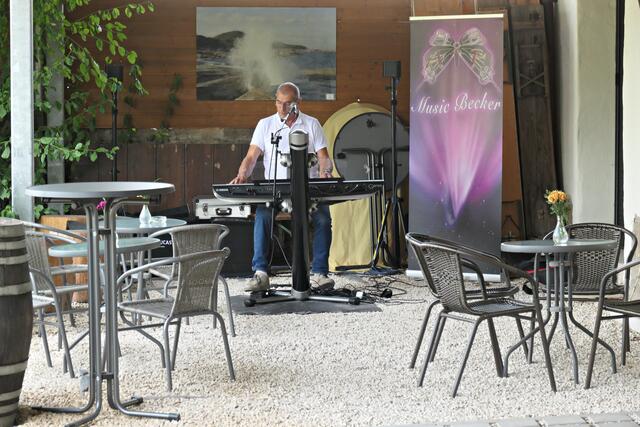 Horst Sven Becker am Keyboard | Foto: Brigitte Melder