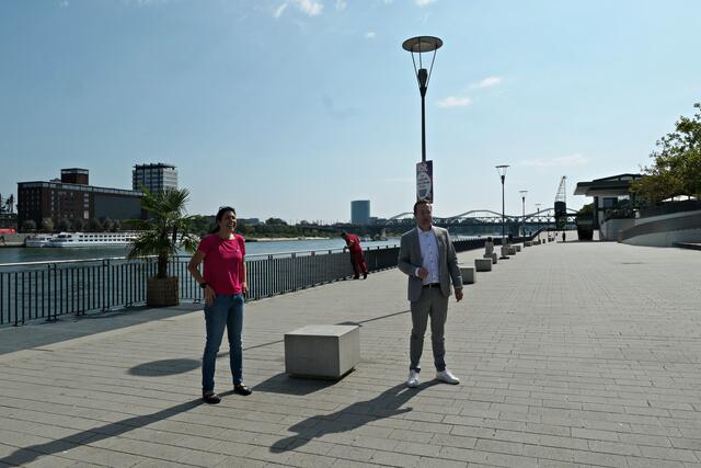 Saskia Helfenfinger-Jeck und Patrick Steidl  | Foto: Brigitte Melder