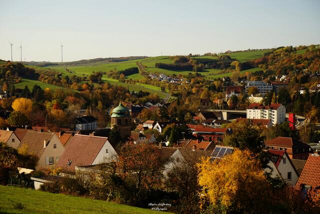 Herbstliches Rockenhausen von der Donnersbergerstrasse  | Foto: Stephen Wüstenberg Photographie - Wartenberg-Rohrbach