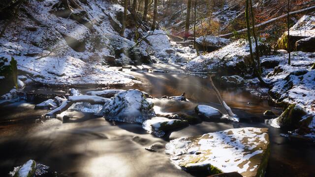Karlstalschlucht im Januar | Foto: Stefan Jung