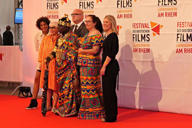 Posieren auf dem roten Teppich | Foto: Brigitte Melder