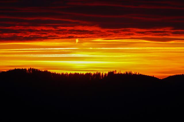 Juni 2021
Sonnenuntergangsstimmung im Schwarzwald  | Foto: Kerstin Wolff