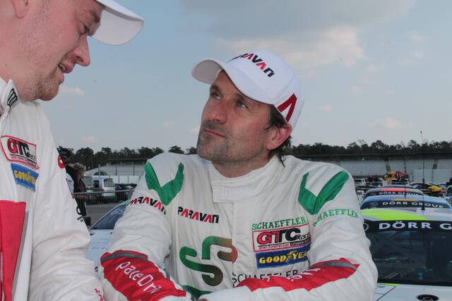 Audi-Pilot Markus Winkelhock (Schorndorf) belegte den 3. Platz (Foto Michael Sonnick)