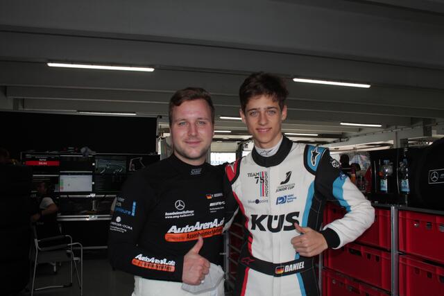 Patrick Assenheimer (links) und Daniel Gregor (Foto Michael Sonnick)