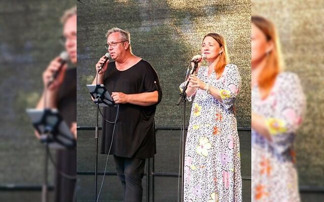 Jeanette Friedrich und Bernd Nauwartat