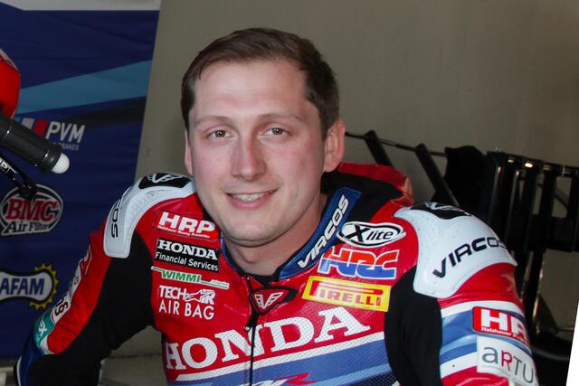 Honda-Pilot Jan Bühn aus Kronau belegte den zwölften Platz (Foto Michael Sonnick)