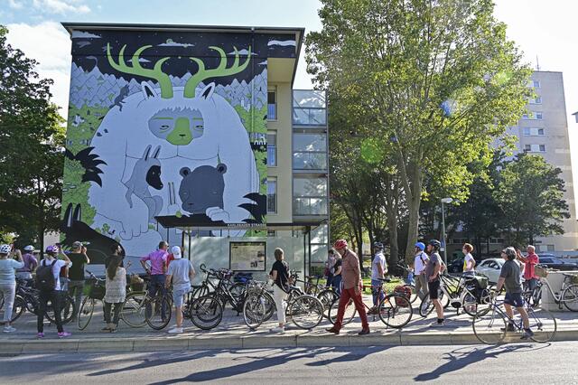 7. Station: Karlsbader Straße, Künstler: Limow | Foto: Ilona Schäfer