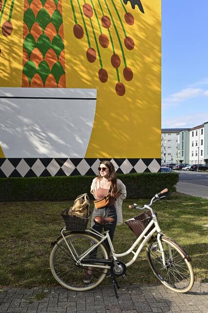 4. Station: Hochfeldstraße 135, Künstler: Agostino Lacurci | Foto: Ilona Schäfer