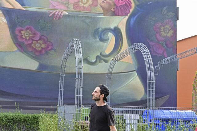 5. Station, Hochfeldstraße 137, Künstlerin: Natalia Rak | Foto: Ilona Schäfer