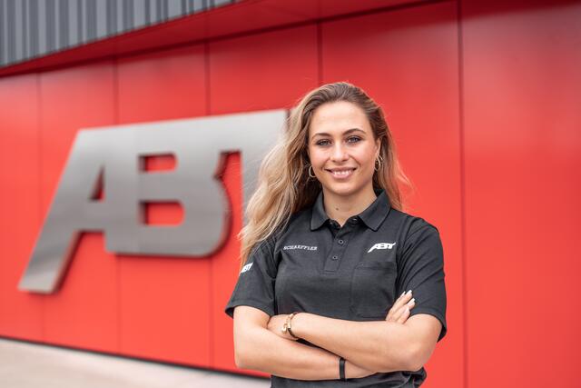 Sophia Flörsch (Audi) fährt ihre erste DTM-Saison (Foto ABT)