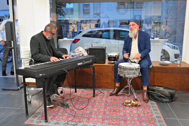 Musikalische Untermalung | Foto: Brigitte Melder