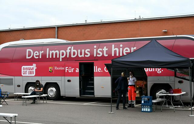 Impfbus 10.09.2021 in Jockgrim | Foto: A. Abt