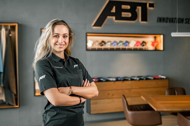 Sophia Flörsch holte in Assen mit dem 9. Platz ihre ersten sechs DTM-Punkte (Foto ABT) 
