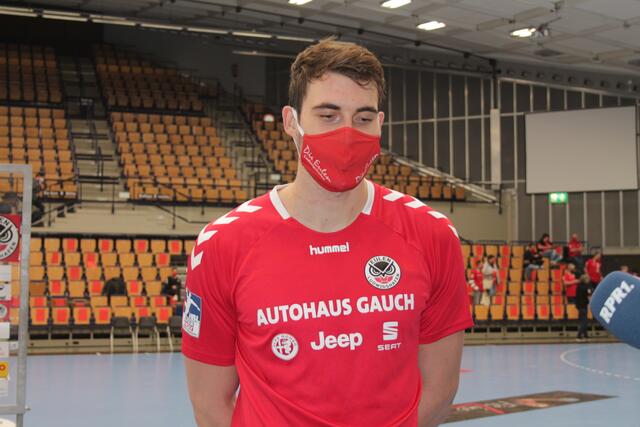Hendrik Wagner kam 2020 vom Drittligisten SG Leutershausen zu den Eulen Ludwigshafen (Foto Michael Sonnick)