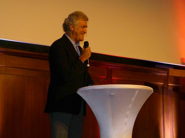 Auch Juan Simoes Iglesias, YMCA-Europa-Sekretär, gratulierte dem CVJM Baden zum Jubiläum. | Foto: martin stock