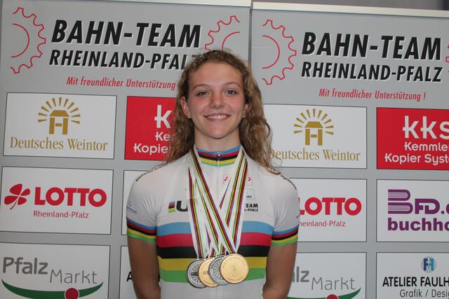 Die 20-jährige Alessa-Catriona Pröpster sammelt weitere Medaillen (Foto Michael Sonnick)