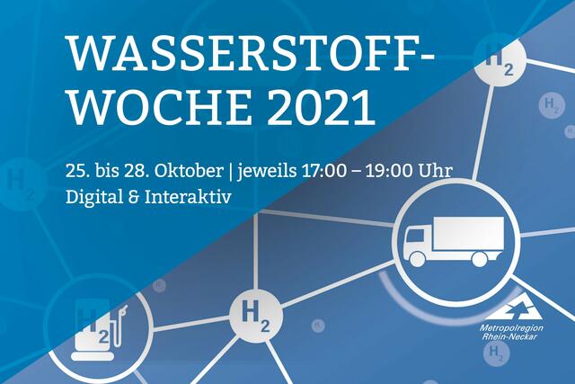 Wie Wasserstoff in der Metropolregion Rhein-Neckar angewendet und nutzbar gemacht wird, beleuchtet die interaktive „Wasserstoff-Woche Rhein-Neckar“