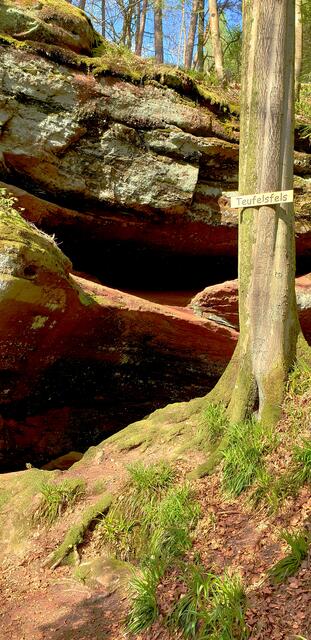 Teufelsfels, "oberes Stockwerk" | Foto: Jens Vollmer