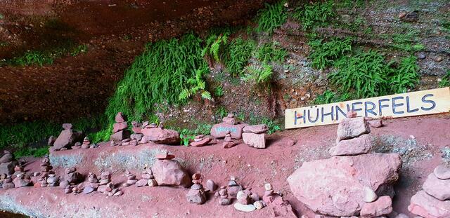 Steinmännchen unter dem Hühnerfels | Foto: Jens Vollmer