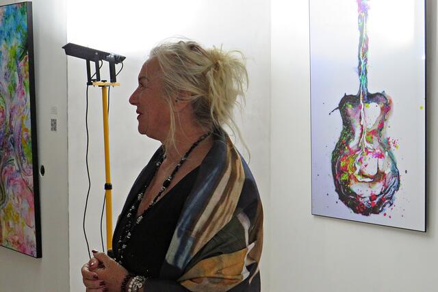 Sabine Wick-Schilling begrüßt die Gäste | Foto: Brigitte Melder