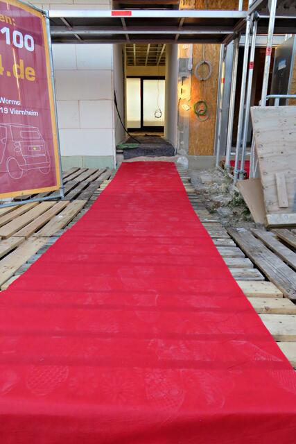 Der rote Teppich war ausgerollt | Foto: Brigitte Melder