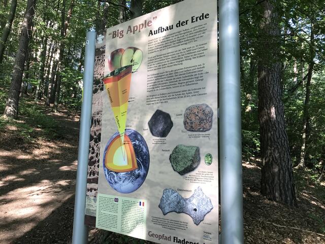 Die erste Hinweistafel | Foto: B. Bender