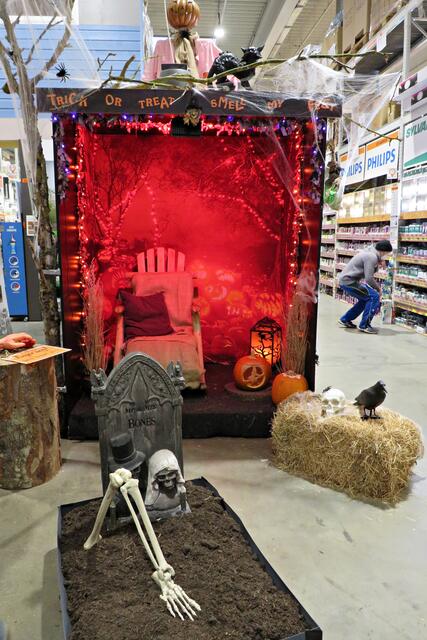 Die Fotobox gemäß Halloween | Foto: Brigitte Melder