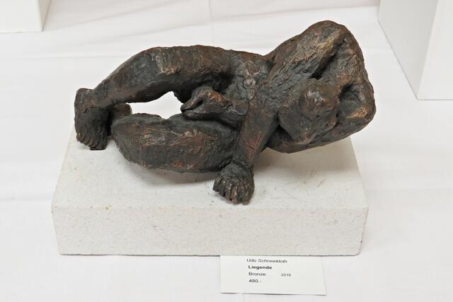 Die "Liegende" von Udo Schneekloth | Foto: Brigitte Melder