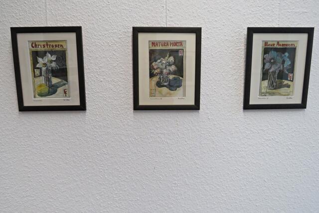 Von Dr. Eric Fabian in Tusche und Aquarell | Foto: Brigitte Melder