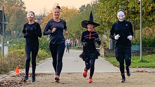 Helloween Geister | Foto: Leinpfad Speyer parkrun