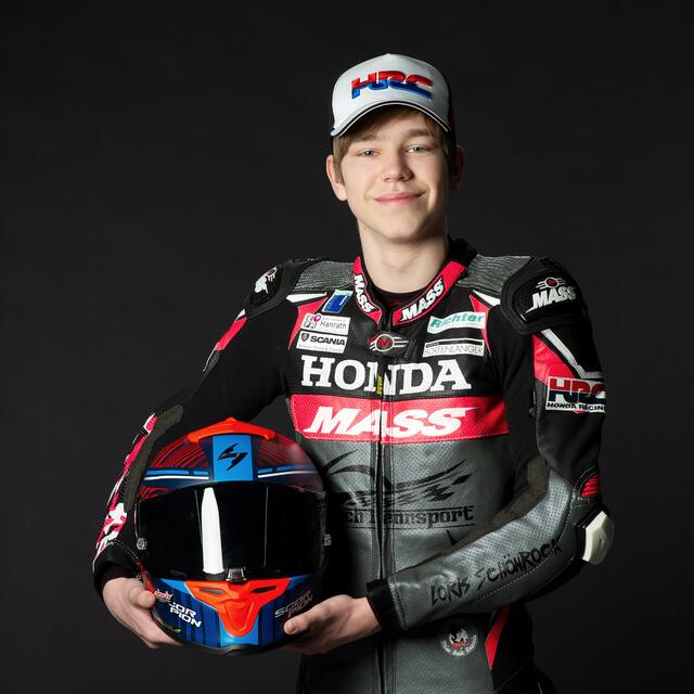 Loris Schönrock (Wesel am Niederrhein) gewann die Honda Talent Challenge 2021 mit  170 Punkten